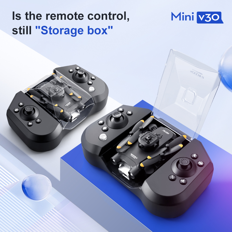 Mini V30 WiFi FPV Drone With 4 - Drone Lidar ulasan dan harga