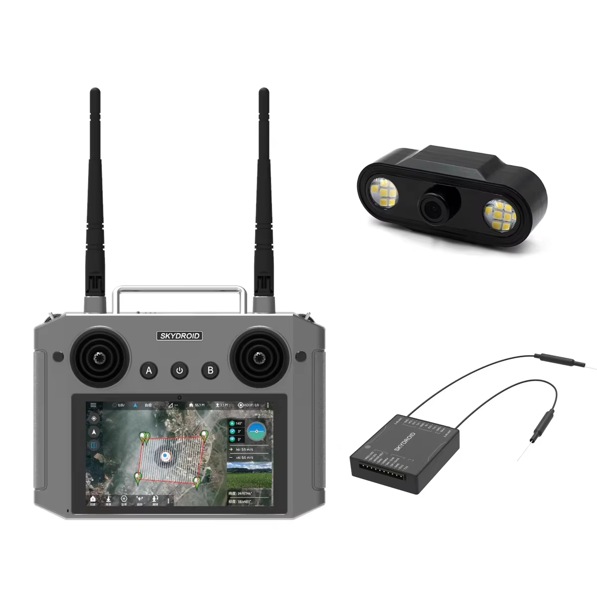 For Skydroid H12 2.4GHz 1080P  - Drone Agriculture Monitoring ulasan dan harga
