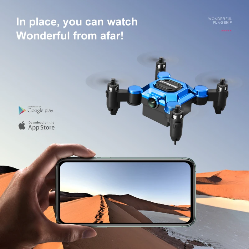 K04 Mini Folding Storage Aircr - Drone Multispectral ulasan dan harga