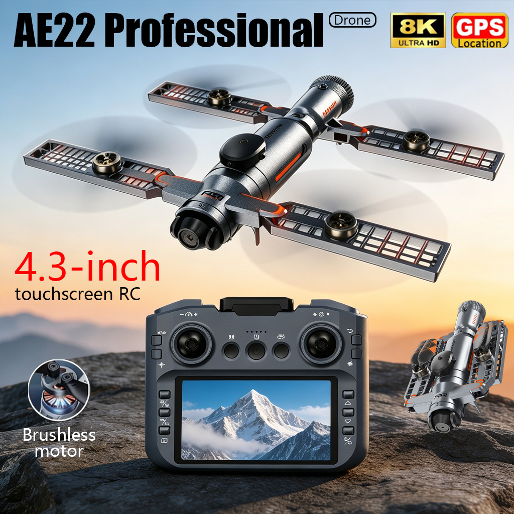 Upgraded AE22 PRO MAX Foldable - Drone Mapping ulasan dan harga